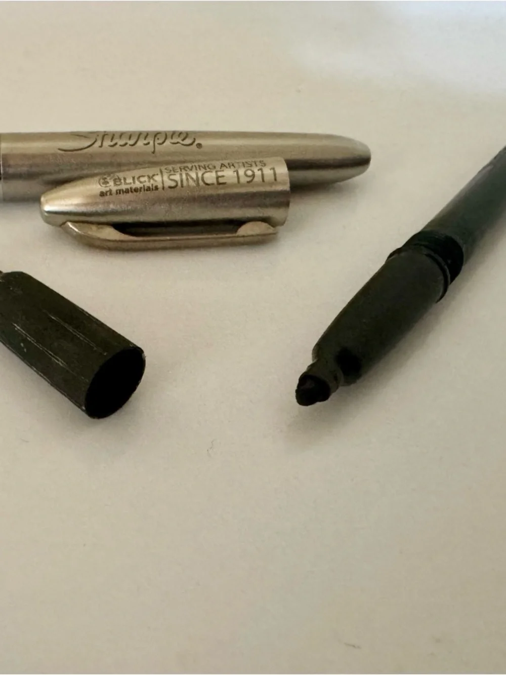 Sharpie x Blick Art Materials Limited Edition Stainless Steel Refillable Marker